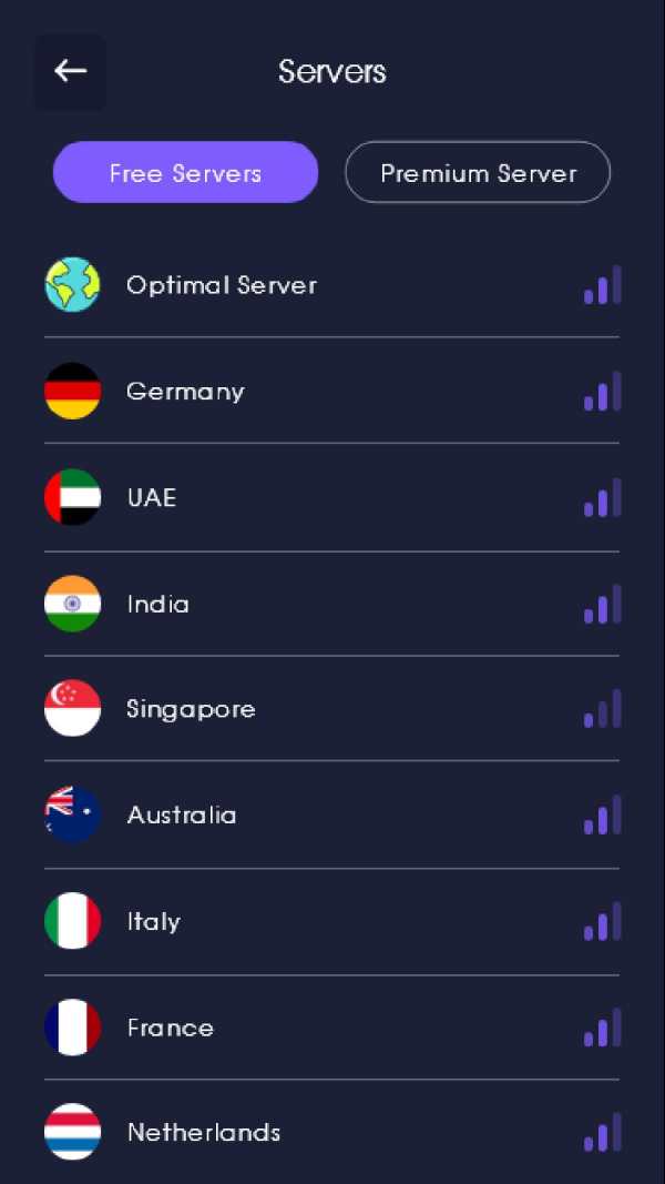 Solid VPN screenshot 4