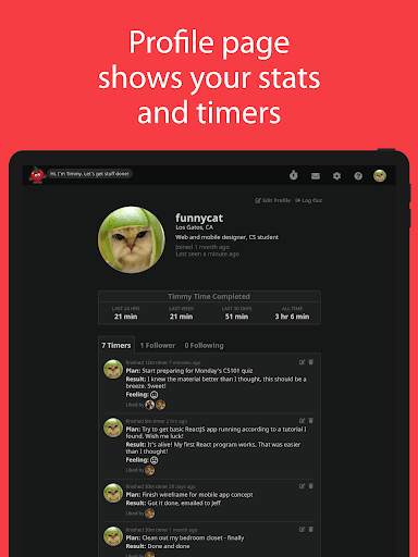 Timmy Timer - the Social Pomodoro Timer screenshot 10
