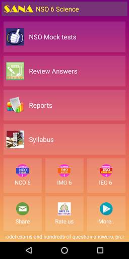 NSO 6 Science Olympiad screenshot 3