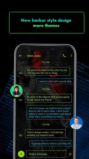 Hacker Messenger : New Messenger 2021 screenshot 7