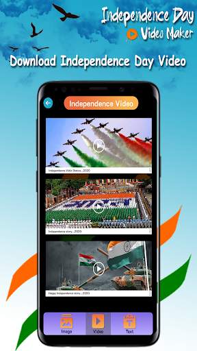 Independence Day Video Status - Video Maker 2020 स्क्रीनशॉट 3