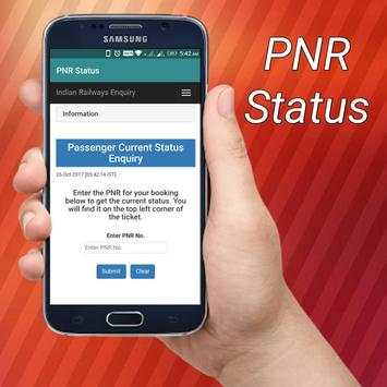 Railway Enquiry - PNR Status, train running status screenshot 3