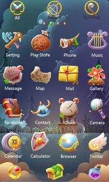 Arcane GO Launcher Theme screenshot 1