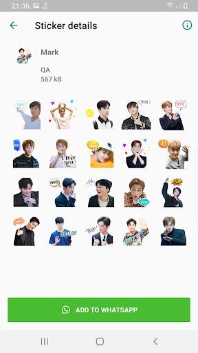 NCT Dream WAStickerApps KPOP Idol for Whatsapp screenshot 6