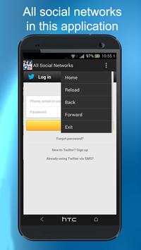 Social Networks Access screenshot 2