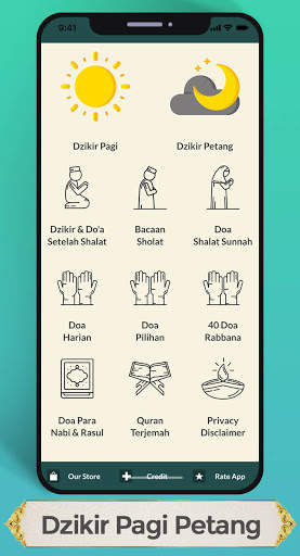 Dzikir Pagi Petang dan Audio Offline screenshot 2