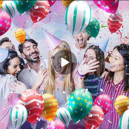 Happy birthday 🎂 video maker скриншот 5
