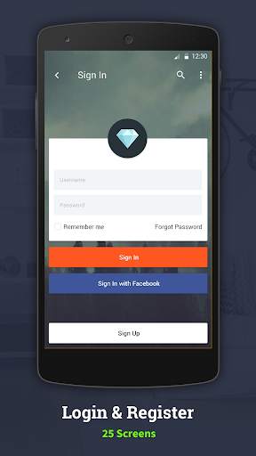 Material Design React Native screenshot 1