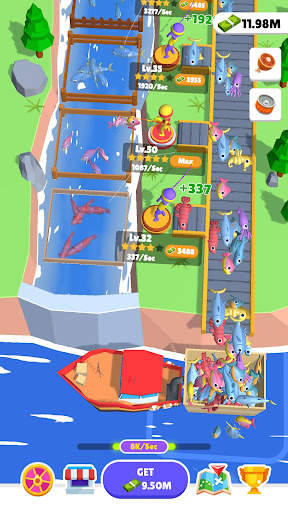 Funny Fish Idle screenshot 1