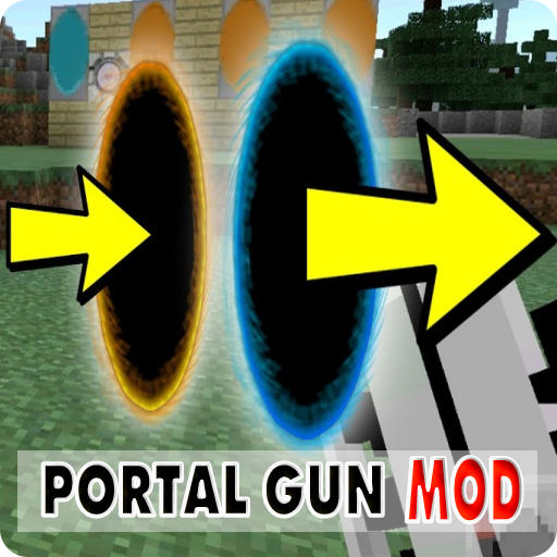ikon Portal Gun Mod MCPE
