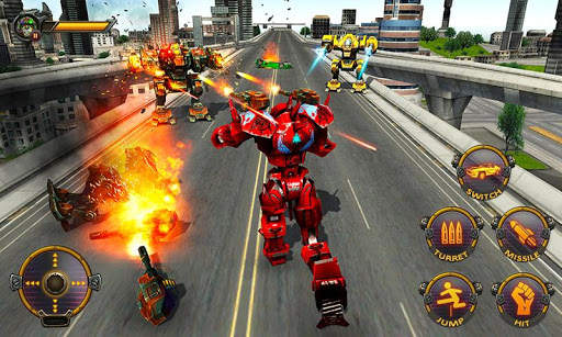 Monster Robot Hero City Battle screenshot 2