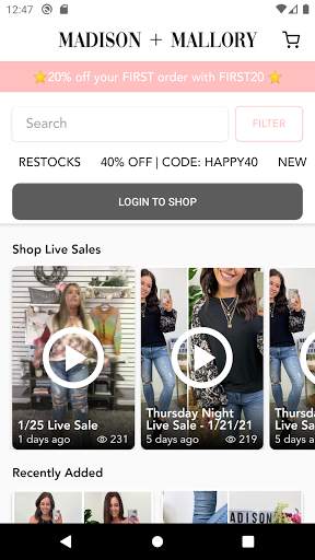 M M Exclusives screenshot 2