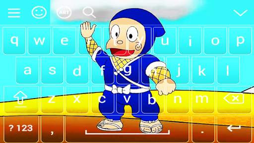 Ninja Hattori keyboard screenshot 3