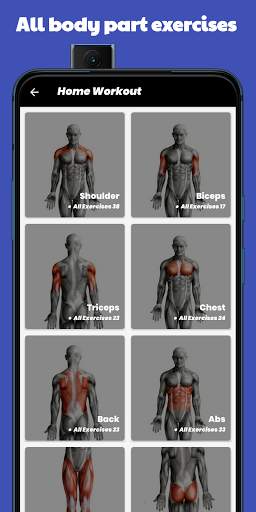 Home Workout - Lockdown Exercises screenshot 1