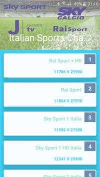 Hot bird 13°E Sports CH Freq. screenshot 3
