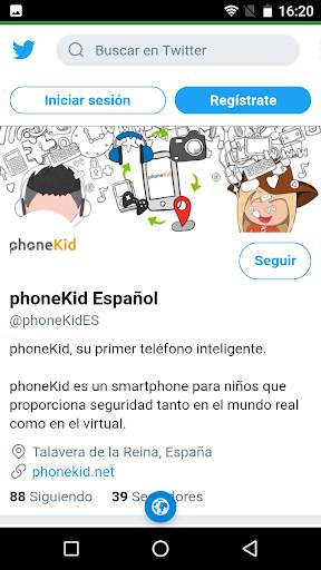 phoneKid Browser screenshot 2