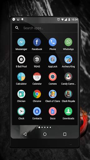 Launcher theme for Oneplus 5 screenshot 2