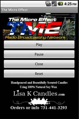The Micro Effect Listen Live screenshot 2
