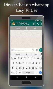 Direct Chat for WhatsApp screenshot 2