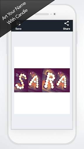 Write Name By Candle - Art Name screenshot 2