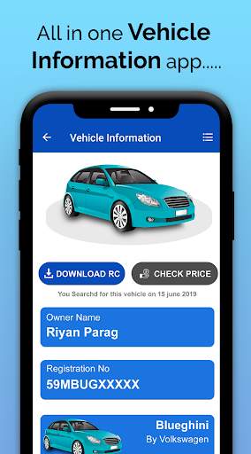 RTO Vehicle Information App screenshot 4