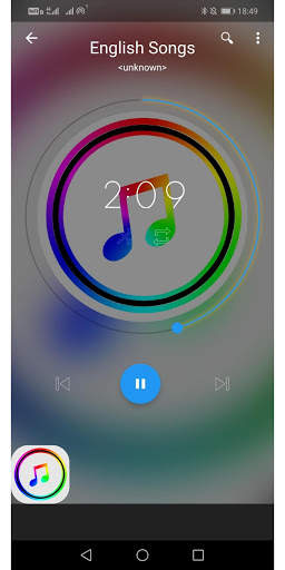 Phi Music Player screenshot 2