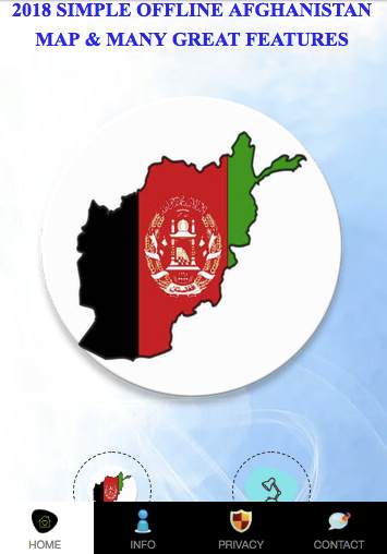 SIMPLE AFGHANISTAN MAP OFFLINE 2020 screenshot 1