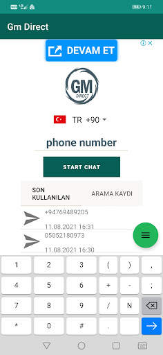 Gm Direct - for WhatsApp screenshot 2