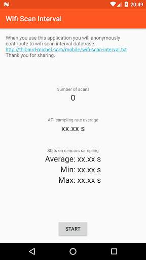 Wifi Scan Interval screenshot 2
