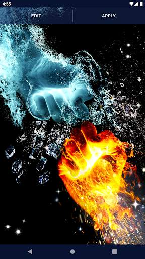 Fire & Ice Live Wallpaper screenshot 5