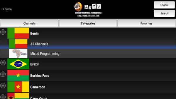 AfrikaSTV - ASTV on Android TV screenshot 3