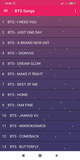 BTS Song Offline Kpop   Lyrics screenshot 2