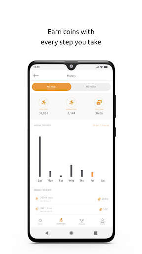 Fitze-Step Counter Fitness UAE screenshot 5