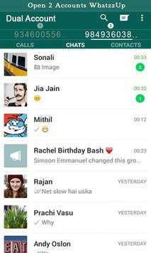 Open 2 Account Whatsapp Prank screenshot 3