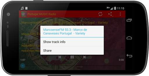 Portugal MUSIC Radio screenshot 8