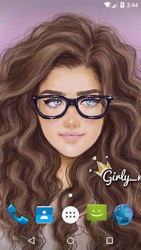 Girly Wallpaper Art 2020 screenshot 1