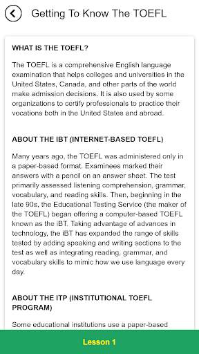 Essential Words for the TOEFL (7th edition) screenshot 2