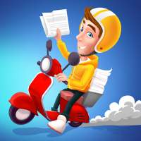 Paper Boy Race: Running game!