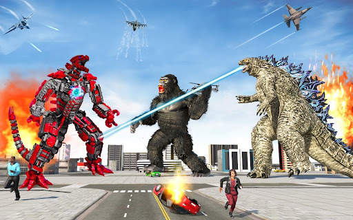 King Kong Attack Godzilla Game screenshot 3