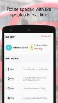 My London TFL Bus Times - 10 screenshot 1