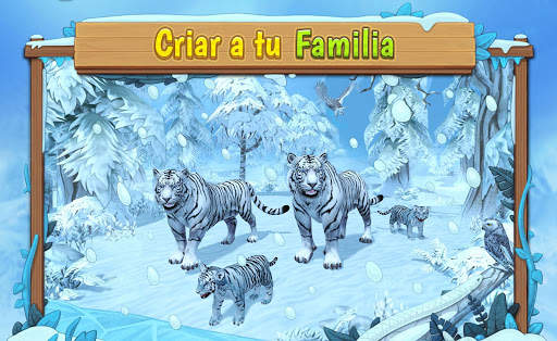 White Tiger Family Sim: Animal Simulator en línea screenshot 1