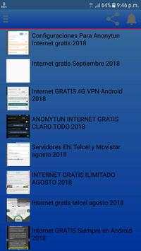 Internet Gratis VPN Android screenshot 2