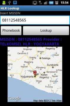 Lacak Nomor Telepon HLR Lookup скриншот 3
