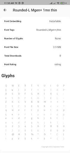 Japanese Fonts: Download Free Japanese Fonts screenshot 4