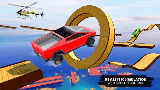 Cyber Truck Simulator: Stunt Racing Game screenshot 4