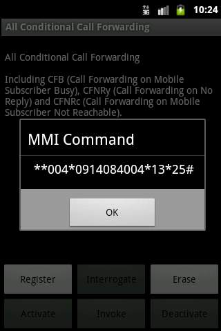 Advanced Call Settings screenshot 4