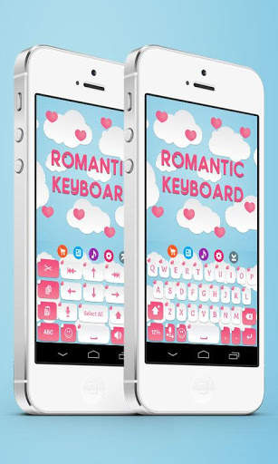Romantic Keyboard Theme स्क्रीनशॉट 3
