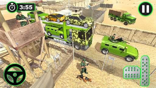 Army Vehicle Transport Truck screenshot 6