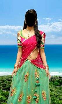 Women Half Saree Photo Suit screenshot 2