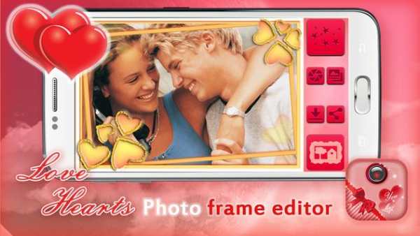 Love Hearts Photo Frame Editor screenshot 2